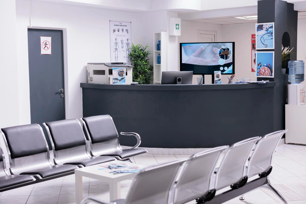 DHHS Hospital reception