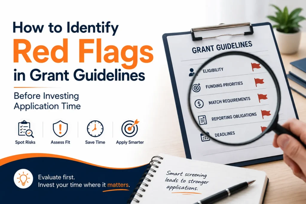 How to Identify Red Flags in Grant Guidelines